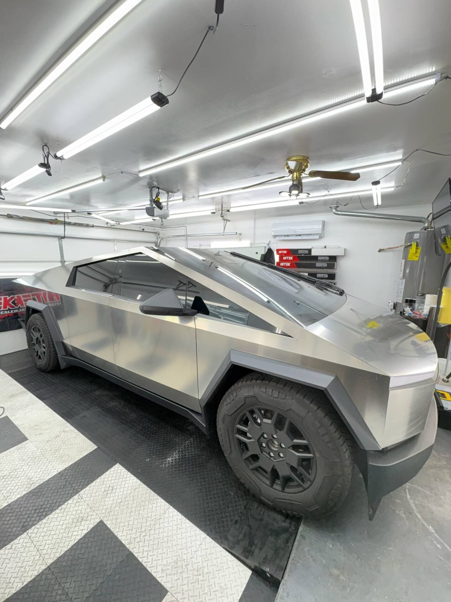 advanced protection of cybertruck at LINE-X Auto Spa
